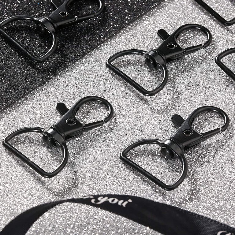 35 Pieces Swivel Clasps Lanyard Snap Hooks Keychain Clip Hook