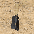 thumbnail image 2 of 1pc Stainless Steel Multi-Functional Worker Shovel, Outdoor Camping Convenient Survival Equipment, Hand Shovel, Garden Shovel, Hand Tools, 2 of 4