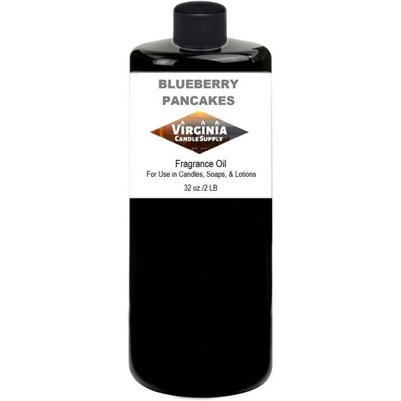 Blueberry Pancakes Fragrance Oil 32 oz Bottle for Candle Making, Soap Making, Tart Making, Room Sprays, Lotions, Car Fresheners, Slime, Bath Bombs, Warmers