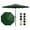 Dark green, variant on 10 Ft Patio Market Umbrella, 8 Sturdy Ribs Table Umbrella with Crank Lift & Push Button Tilt for Pool Yard Garden