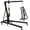 Black, variant on 2 Ton (4000 LB) Folding Hydraulic Engine Hoist, Engine Shop Crane Hoist Lift, Heavy Cherry Picker with 6 Wheels and Telescopic Boom for Home Garage, Workshop, Warehouse, Heavy-Duty
