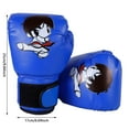 thumbnail image 2 of WIFKLSIIPG Gants de Boxe Gants de Boxe pour Enfants Gants de Boxe pour Enfants Gants de Boxe pour Enfants de 4 à 12 Ans Gants de Boxe Gants de Boxe Gants Gants en Cuir Respirants à Air Muay, 2 of 3