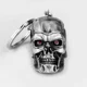 thumbnail image 5 of LLavero de cabeza de calavera Terminator con dije Vintage para hombre y mujer, llavero con colgante a la moda, joyería, accesorios para llaveros de coche, regalos nuevos, 5 of 5