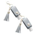 thumbnail image 1 of Oleegame 2PC Travel Bottle And Keychain Holder Refillable Empty Bottles For Hand Sanitizer Gray, 1 of 2