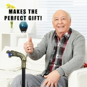 Gothic Dragon Ball Cane - Walking Cane for Men Travel Canes Seniors - Elderly Assistance Products