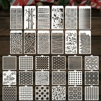 30pcs Painting Stencil Set, EEEkit Reusable PET Craft Stencil Drawing for DIY Making