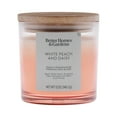 thumbnail image 3 of Better Homes and Gardens White Peach and Daisy Scented 2-Wick Ombre Jar Candle 12oz., 3 of 9