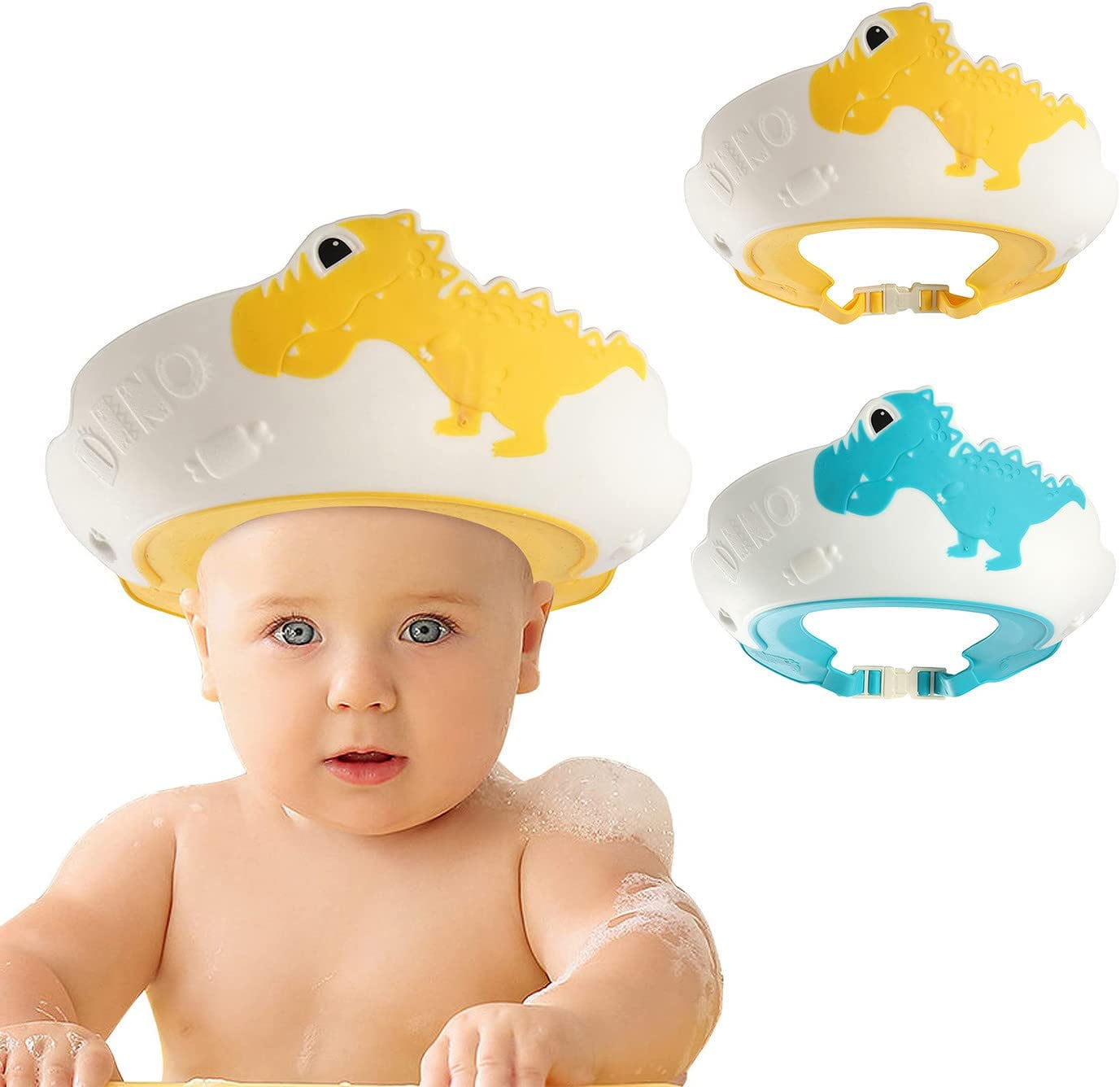 Baby Shower Cap, Kids Shampoo Shower Bath Cap Adjustable Hair Washing