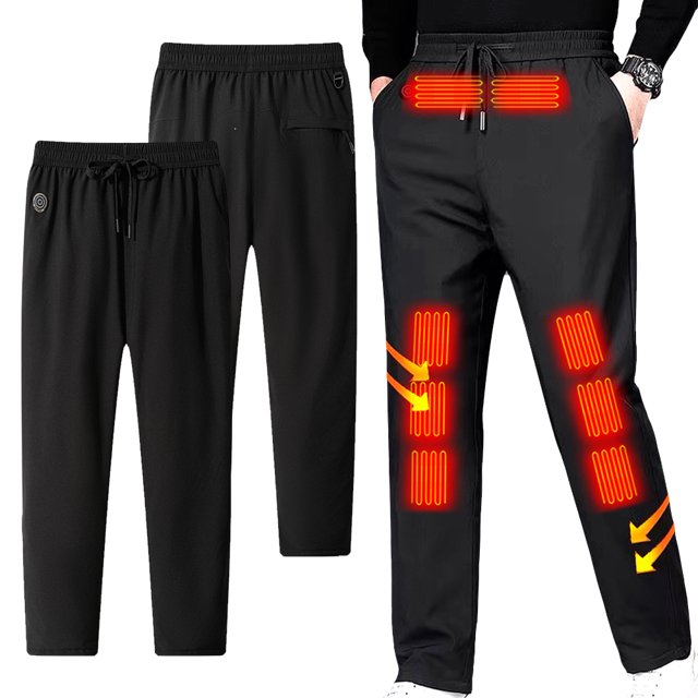 Pantalones Térmicos Deportivos para Motocicleta Calefactores Cálidos 10 Zonas USB Hombres Y Mujeres