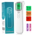 thumbnail image 1 of Forehead Thermometer for Adults, Non-Contact Infrared Thermometer for Adults 1 Second Surface Temperature Measurement (Gray), 1 of 5