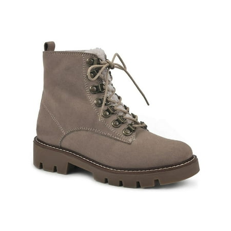 

White Mountain Womens Great Faux Suede Ankle Ankle Boots