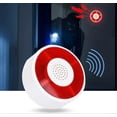 thumbnail image 5 of LED Alarm System,DC 12V Siren Security with Flashing Lamp, Outdoor Siren Light Sound Alarm System, 5 of 5