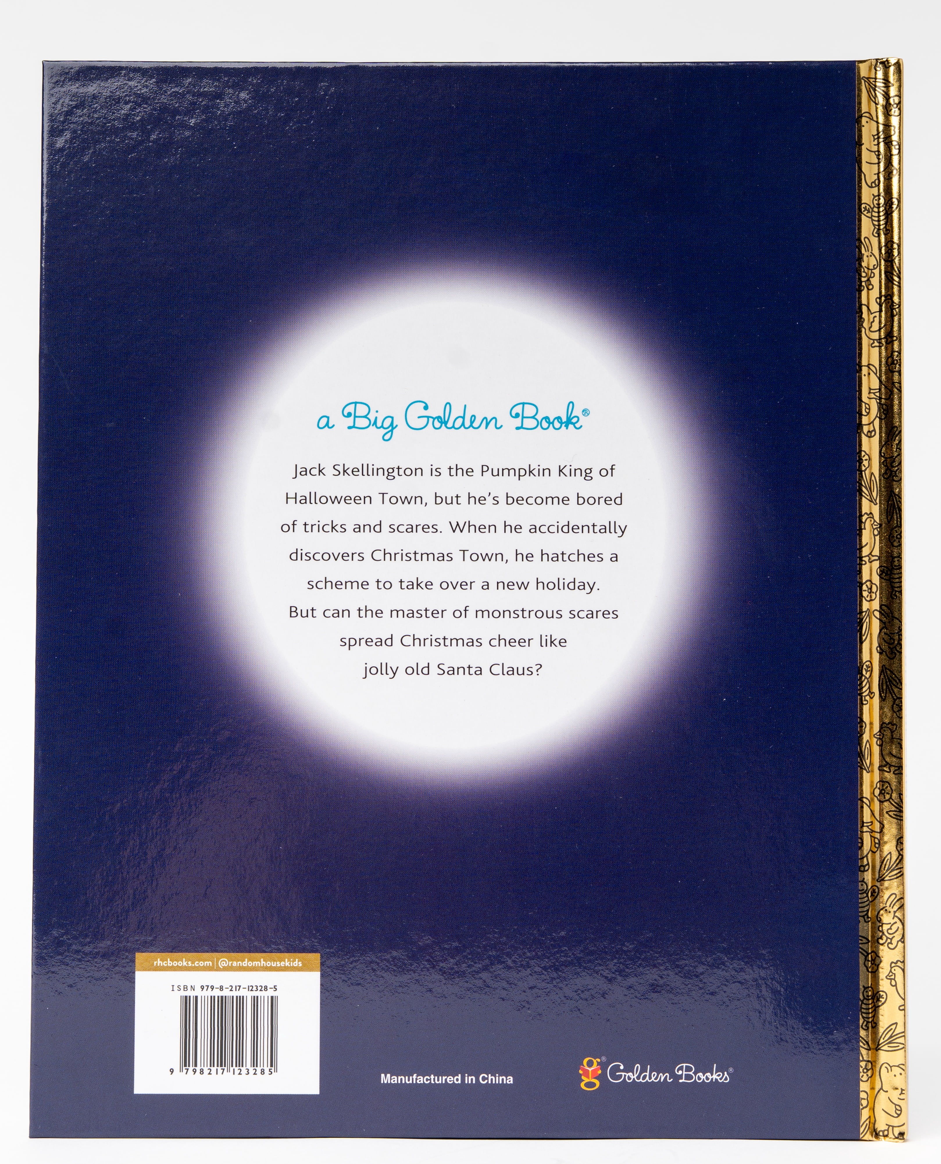 The Nightmare Before Christmas Big Golden Book, Walmart Exclusive