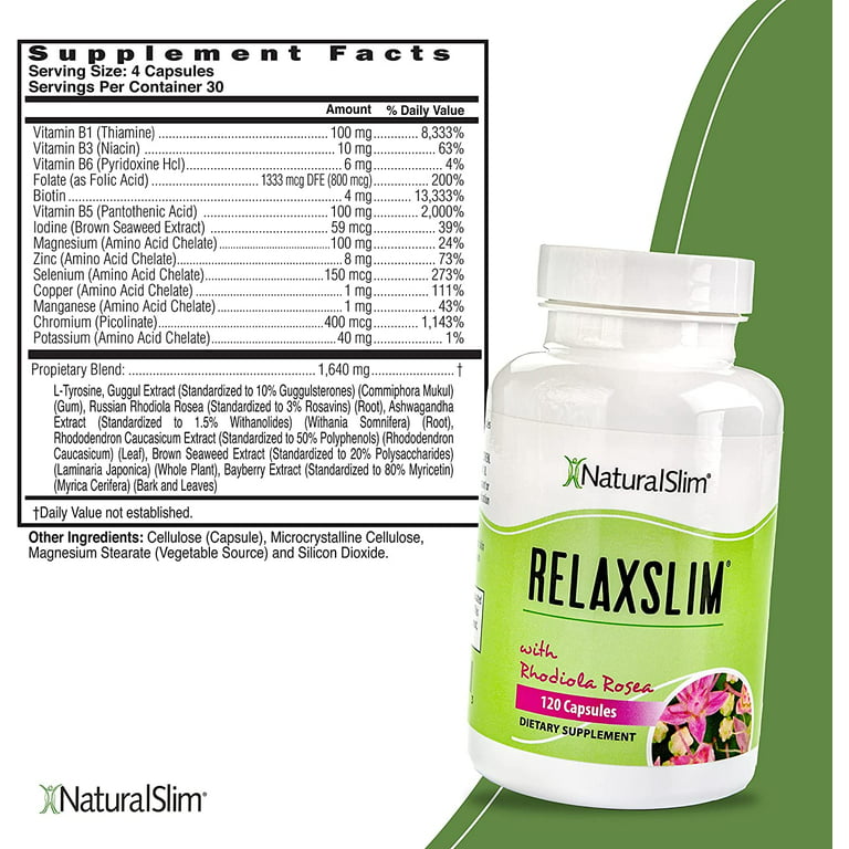  NaturalSlim Relaxslim for Metabolism, Helps Control