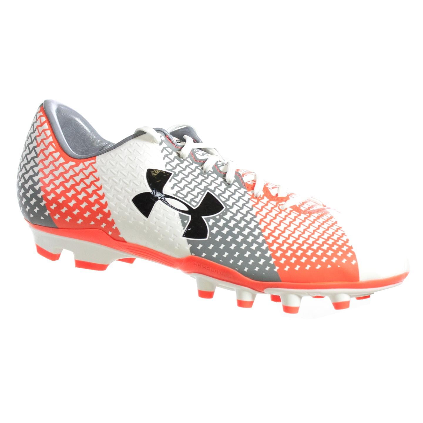 pink under armour soccer cleats