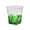 Green, variant on 8.5Oz Colorful Drinking Glasses, Hand Painted Square Bottom Glasses Cup Whiskey Cup