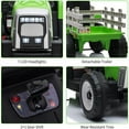 thumbnail image 4 of Acekid 12V Ride on Tractor, Electric Tractor with Trailer, Remote Control, 4 of 6