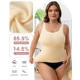 thumbnail image 5 of USEASY Shapewear Camisoles for Women Tummy Control Compression Tank Tops Seamless Slimming Cami, 5 of 7