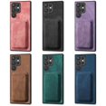 thumbnail image 4 of 2-In-1 Magnetic Detachable Vintage Leather Case With Card Bag For Samsung,iPhone 14 Pro, 4 of 6
