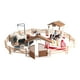 thumbnail image 4 of Figura de de caballo, juguete de granero con jinete, valla, club de caballos con caballo de jinete, juguete para niños y niñas, 4 of 9