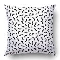 thumbnail image 1 of BOSDECO Abstract Geometric Pattern In Retro Memphis Style Fashion Pillowcase Pillow Cushion Cover 20x20 inch, 1 of 1