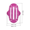 thumbnail image 2 of Uxcell Line Marking Drawing Stencils Marker Alignment Tool Golf Ball Liner Rose Gold 4 Pack, 2 of 5