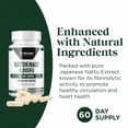 thumbnail image 6 of Probase Nutrition Nattokinase Supplement 4,000 FU Servings, 120 Capsules (Derived from Japanese Natto) Systemic Enzymes for Cardiovascular and Circulatory Support, 6 of 7