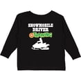 thumbnail image 3 of Inktastic Snowmobile Driver in Training Boys Long Sleeve Toddler T-Shirt, 3 of 5