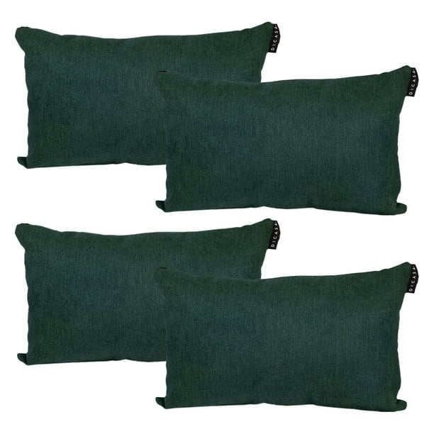 Set 4 Cojínes Decorativos Rectangulares DICASA Impe Delta