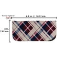 thumbnail image 2 of 2 Pack Fabric Eyeglass Case, Slip In Eyeglass Case Soft Fits Medium Glasses, Women, 2 of 10