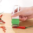 thumbnail image 3 of Garlic Chopper Kitchen Vegetable Garlic Grater 2 Pieces Green, 3 of 5