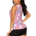 thumbnail image 3 of Lsque Sanrio Printed Workout Tank Tops for Women, Athletic Sports Tank Tops, Compression Sleeveless Dry Fit Shirts,Sleeveless Yoga Shirt-Medium, 3 of 9