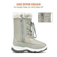thumbnail image 4 of "DREAM PAIRS Boys Girls Slip Resistant Faux Fur Lined Knee High Winter Snow Boots", 4 of 5