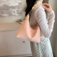 thumbnail image 4 of Nuevo bolso de hombro grande con cremallera de PU para mujer, de moda, de alta calidad, portátil, urbano, de gran venta, bolso cruzado de color sólido, 2024, 4 of 5
