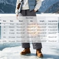 thumbnail image 3 of Women's Warm Insulated Quilted Winter Pants Fleece Lined Water Resistant Snow Pants Elastic High Waist with Pockets Outdoor Hiking Ski Bottoms Gray, 3 of 8