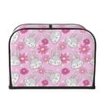 thumbnail image 2 of Fotbe Sunflower Rabbit for Four Slice Toaster Cover, Fingerprint Protector, Super Soft Appliance Cover And Dust Cover,Bread Dust Cover & Fingerprint Protection, 2 of 7