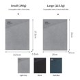 thumbnail image 4 of Bolsa de Almacenamiento BUBM Gris Claro Grande, 4 of 8
