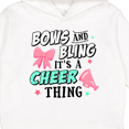 thumbnail image 3 of Inktastic Bows and Bling Its a Cheerleading Thing Toddler Hoodie, 3 of 4