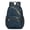 Black-1, variant on 17 Inch Lightweight Backpack,PVC Waterproof Oxford Fabric, Ergonomically Designed, with Large Capacity, Aqua Blue Watercolor