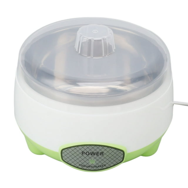 Yaourtière Compacte Machine à Yogourt Machine à Yogourt Récipient en Acier Inoxydable Yaourtière pour Yogourt Maison DIY Vert 15W Yaourtière Grecque
