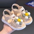 thumbnail image 2 of IVEYRTF Girls Floral Soft Sole Non Slip Sandals Summer Outdoor Activities Casual Everyday Lightweight Breathable Sandal Shoes, 2 of 6