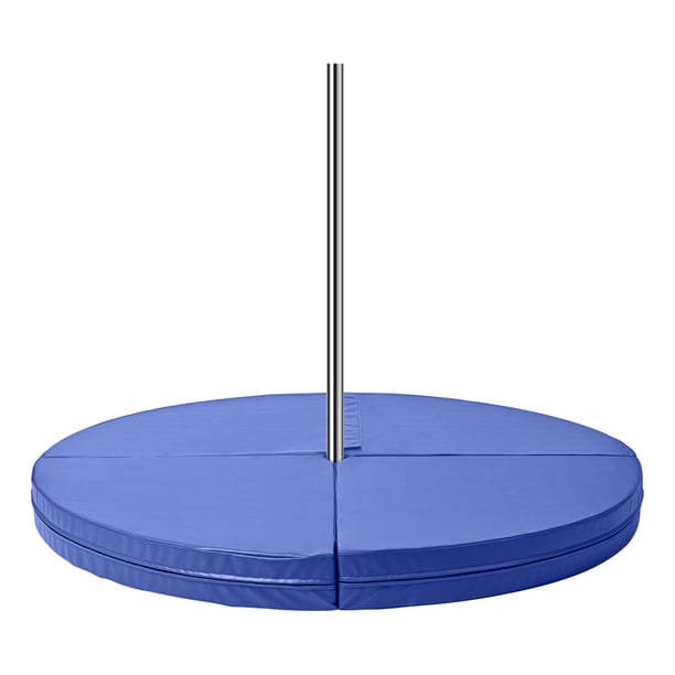 Colchoneta de Seguridad para Tubo de Pole Dance Ultra Suave SereneLife, Bastón de Baile, Ligera, Plegable y Portátil con Funda, Fácil de Limpiar, Ideal para Casa, Gimnasio, Yoga y Entrenamiento