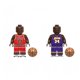 thumbnail image 5 of Set de 8 Minifiguras de Estrellas del Baloncesto, Figuras de Bloques de Construcción Coleccionables, Incluye Leyendas del Deporte, Juguetes de Acción para Exhibir y Regalar, 5 of 10