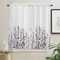 thumbnail image 3 of Flower Leaf Dragonfly Retro Living Room The Bedroom Home Interior Room Decoration Drapes Kitchen Curtains, 3 of 6