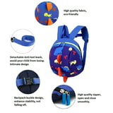 Cute Cartoon Dinosaur Backpack for Children with Leash & Safety Harness ...