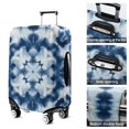 thumbnail image 5 of Blue White Tie Dye Mandala Pattern Luggage Cover Fashion Suitcase Cover Baggage Covers Fit 25-28 Inch Luggage (Go Travel), 5 of 5