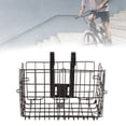 thumbnail image 4 of Cesta para bicicleta, cesta trasera plegable para bicicleta, accesorios para bicicleta, cesta trasera de metal para bicicleta, rendimiento confiable, 4 of 12