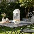 thumbnail image 1 of Oefntac Transparent Triangular Acrylic Bird Feeder Outdoor Window Mounted Pet Feeding Station Durable Clear Bird House Easy Clean Wild Bird Feeder for Garden Yard, 1 of 6
