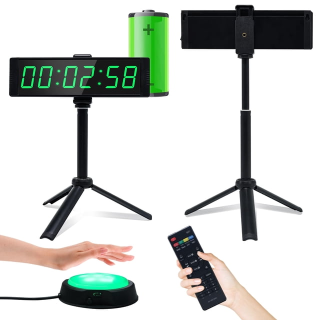 Temporizador Digital YZ Gimnasio Cronómetro Cuenta Regresiva con Control Remoto