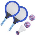 thumbnail image 1 of TAILTOSS 2Sets Blue Lightweight Plastic Tennis Rackets Set for Outdoor Playing and Beginner Skills Practice, 1 of 1